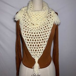 Handmade Scarf w/ tassels